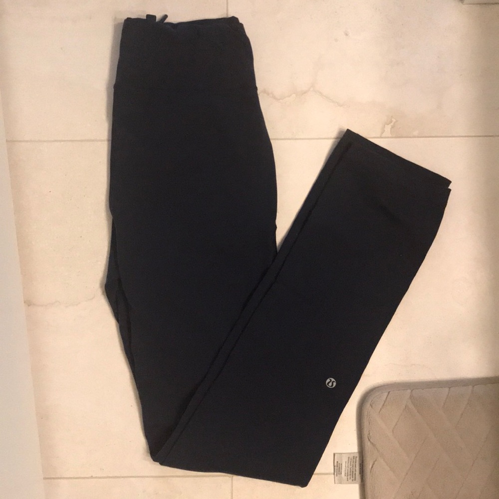 LuluLemon navy straight leg pants